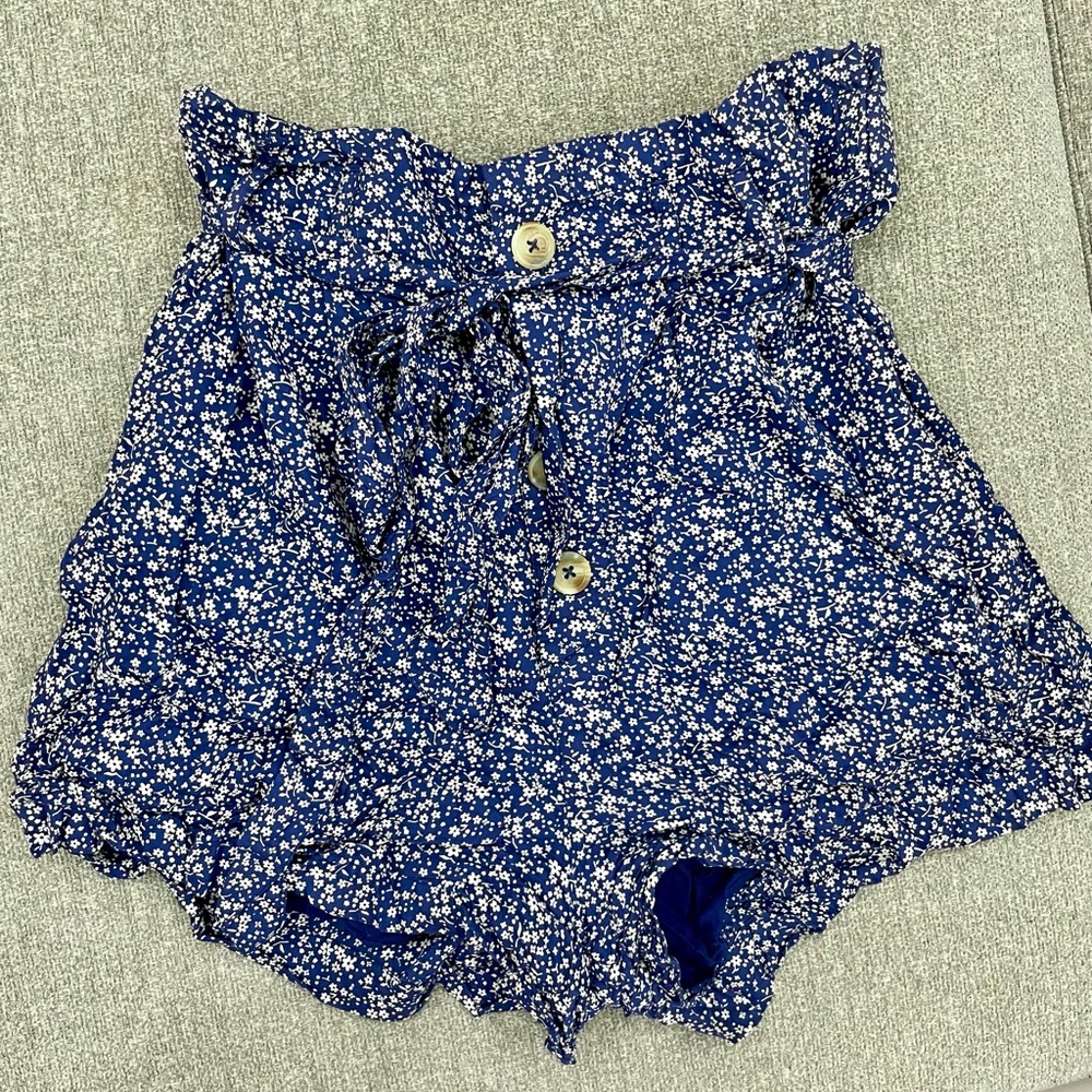 Miami High Waisted Floral Shorts